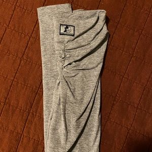 Celestial Bodiez High Waisted Booty Scrunch Leggings (light grey/moonstone)